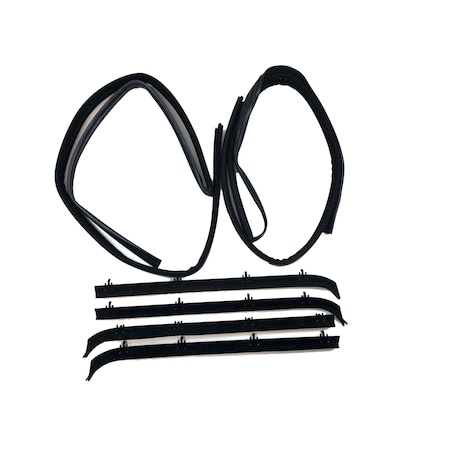 Fairchild Industries 1975-1996 Fullsize Van Belt Weatherstrip- Window Channel Kit KG1003-6